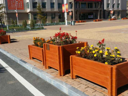 园林景观产品仿木花箱